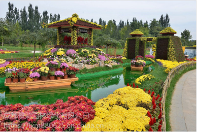 成都綠雕、草雕、花雕、園林雕塑、景觀雕塑、仿真植物雕塑