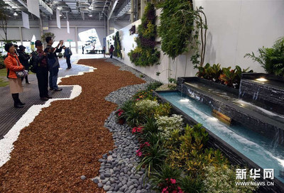 園藝景觀及綠屋頂設(shè)計大展臺北開幕 組圖