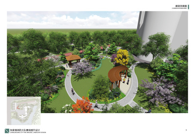 園林景觀設(shè)計TOP4塘橋項目一(張家港消防大隊景觀提升設(shè)計)